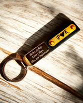 Drive Safe Keychain With Customised Initital